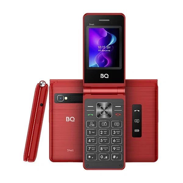 Телефон BQ 2411 Shell Red #1