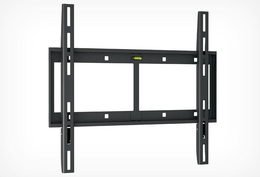 Кронштейн для телевизора Holder LCD-F4610 черный 32"-65" макс.60кг настенный фиксированный  #1