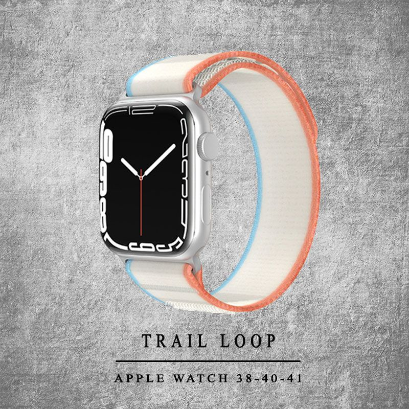 Сменный тканевый ремешок Trail Loop 38-40-41mm из легкого дышащего материала с удобной и надежной застежкой #1