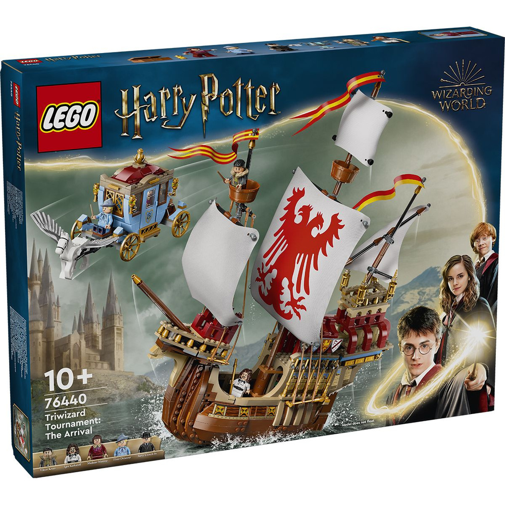 Конструктор LEGO <b>Harry</b> <b>Potter</b> 76440 <b>Турнир</b> <b>трех</b> <b>волшебников</b> появление #1.