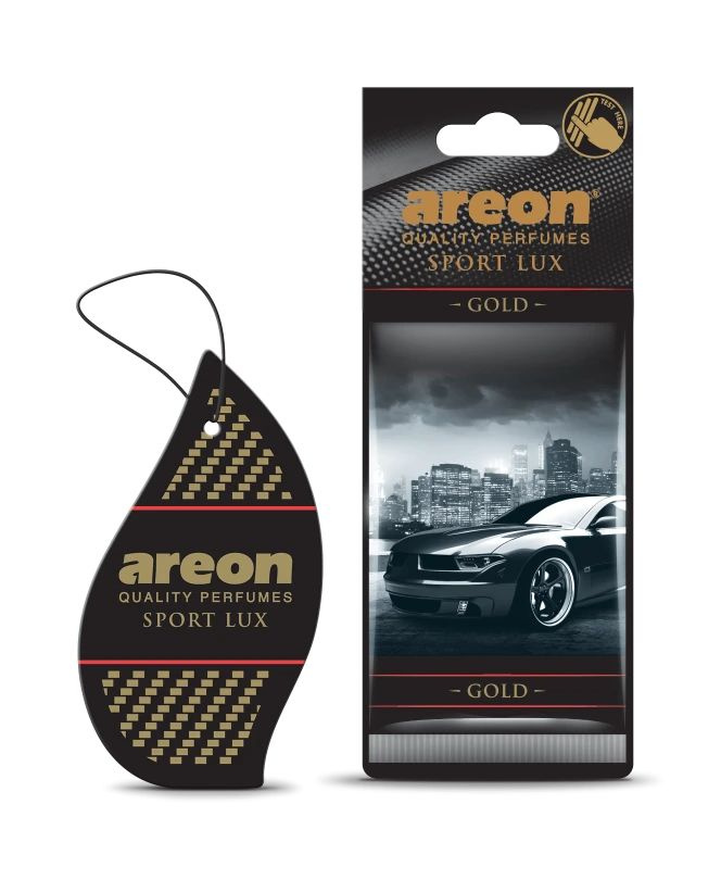 Ароматизатор для автомобиля Areon "LUX SPORT" GOLD (Золото) #1