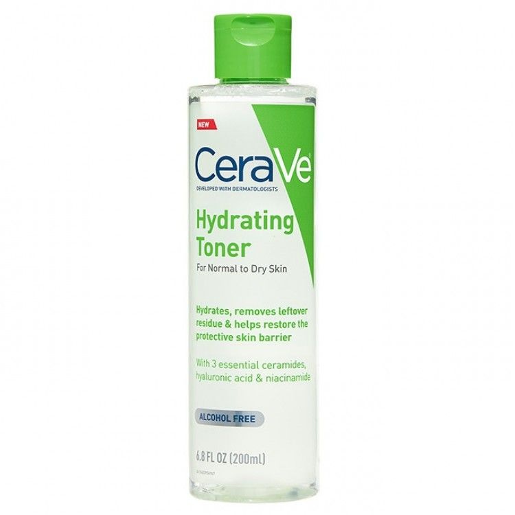 Увлажняющий тоник CeraVe Hydrating Toner для нормальной и сухой кожи 200мл  #1