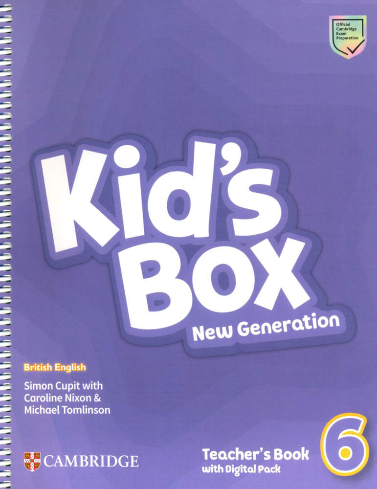 Kid's Box New Generation 6 Teacher's Book with Digital Pack, книга для учителя по английскому языку с #1