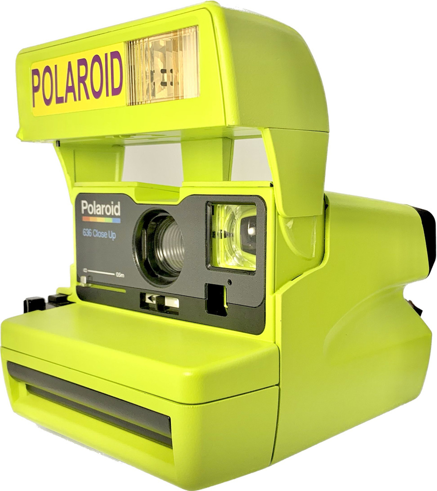 Фотоаппарат поларойд Polaroid 636 Pure Poison Green (UK 1993) #1