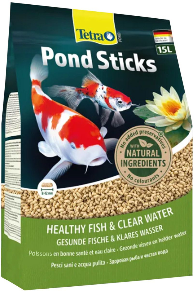 TETRA POND STICKS корм гранулы для прудовых рыб (15 л) #1