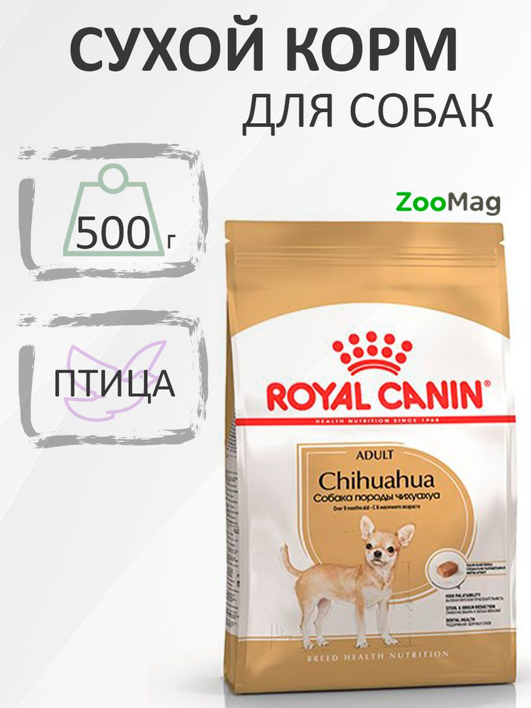 Royal Canin Breed dog Chihuahua Adult / Сухой корм Роял Канин для взрослых собак породы Чихуахуа старше #1