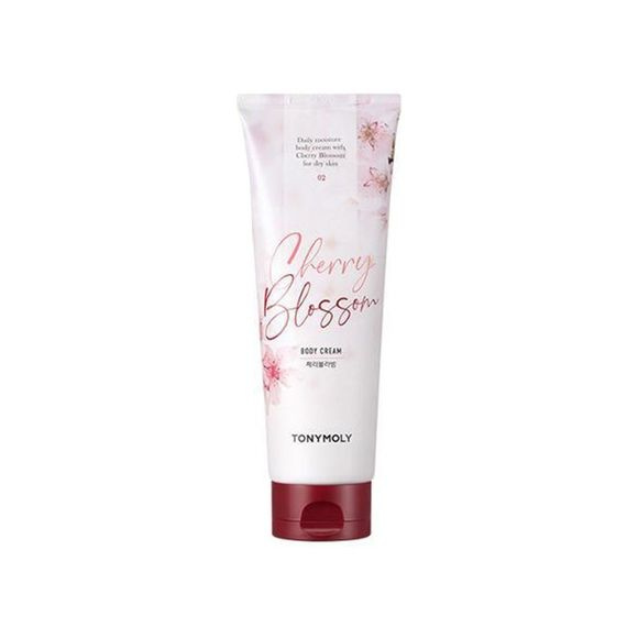 TONYMOLY CHERRY BLOSSOM CHOK CHOK BODY CREAM Крем для тела с экстрактом цветка сакуры 250мл  #1