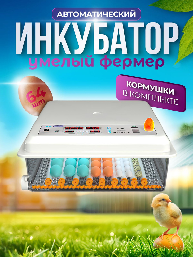Инкубатор для яиц автоматический с терморегулятором #1