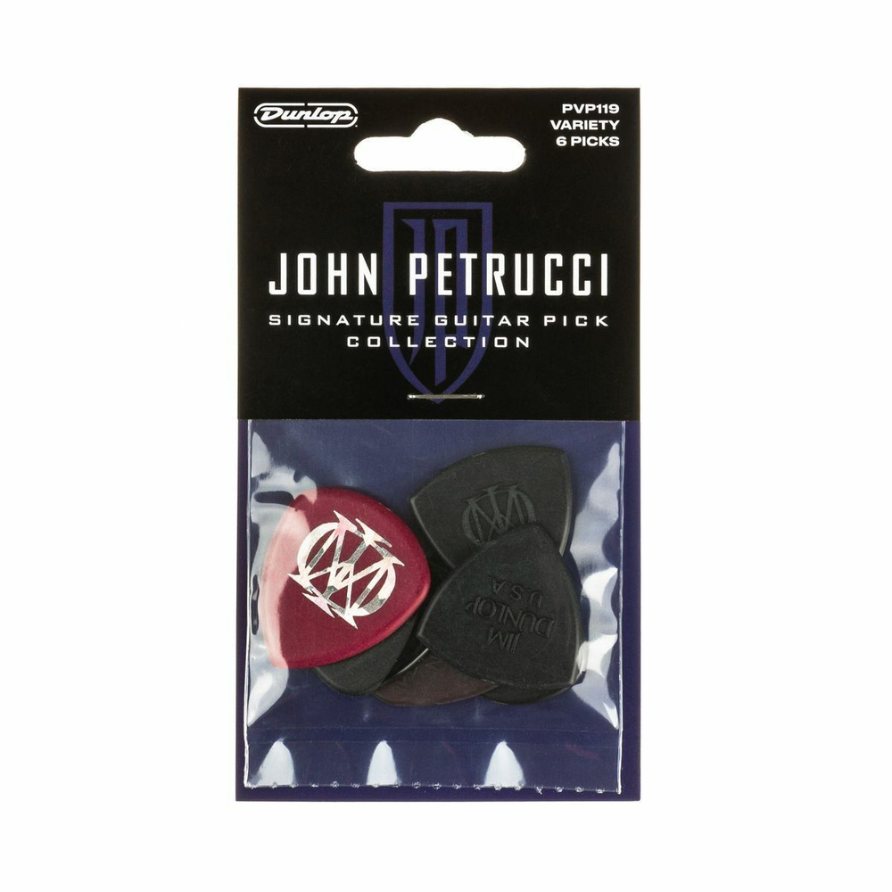 Медиатор Dunlop PVP119 Variety John Petrucci 6Pack #1