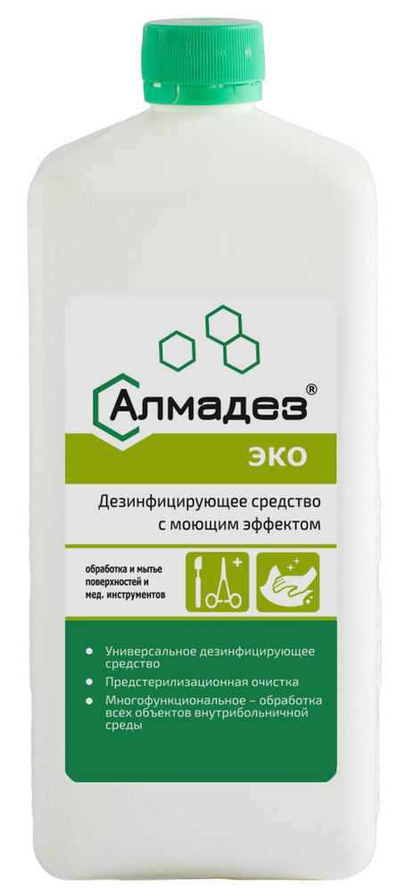 Алмадез-эко 1 л, Концентрат, Дезинфицирующее средство с моющим действием.  #1