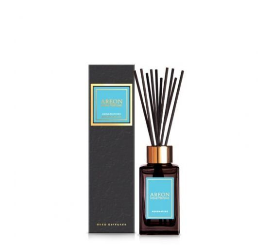 Ароматизатор AREON флакон с палочками 85мл HOME PERFUME STICKS AQUAMARINE 85ML PSLR04  #1