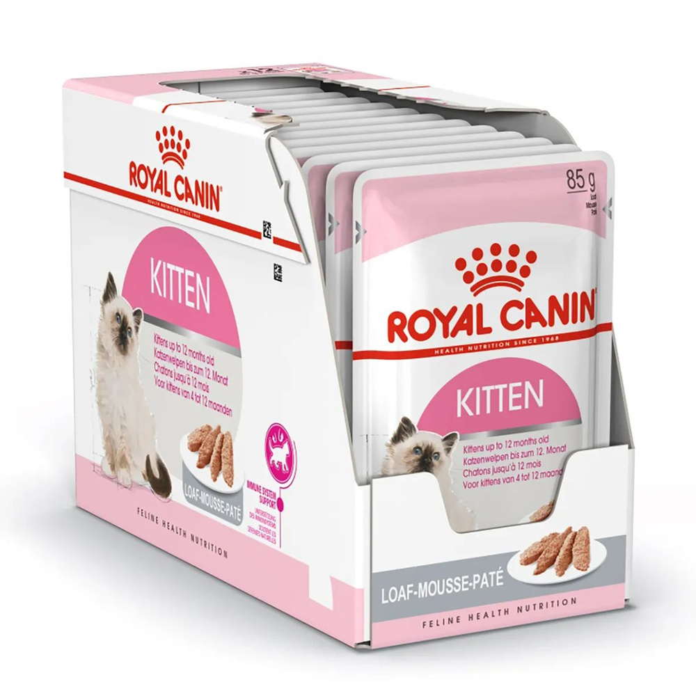 Корм влажный для котят ROYAL CANIN, паштет, 12шт*85гр #1