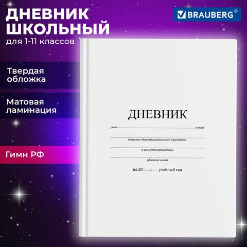  Дневник школьный A5 (14.8 × 21 см), листов: 40 #1