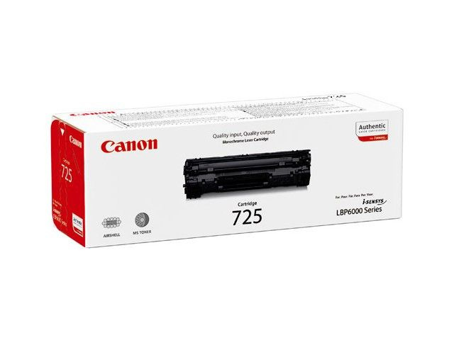 Картридж 725 для Canon i-Sensys LBP-6000/6000B/MF3010, 1,6К (O) 3484B005/3484B002 #1