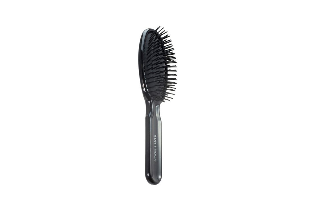 Массажная расческа для волос KOH-I-NOOR 9110N SPAZZOLA PNEUMATICA OVALE GRANDE Professionale Black  #1
