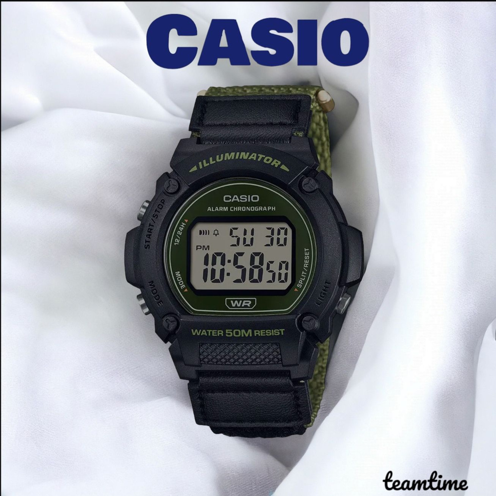 Наручные часы CASIO W-219HB-3A #1