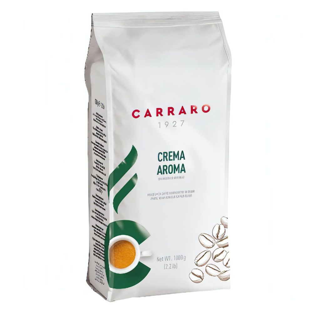 Кофе в зернах Carraro Crema Aroma 1кг #1