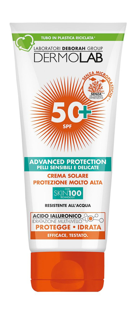 DERMOLAB Cолнцезащитный крем для лица и тела Advanced Protection Sun Cream - SPF 50+, 200 мл  #1