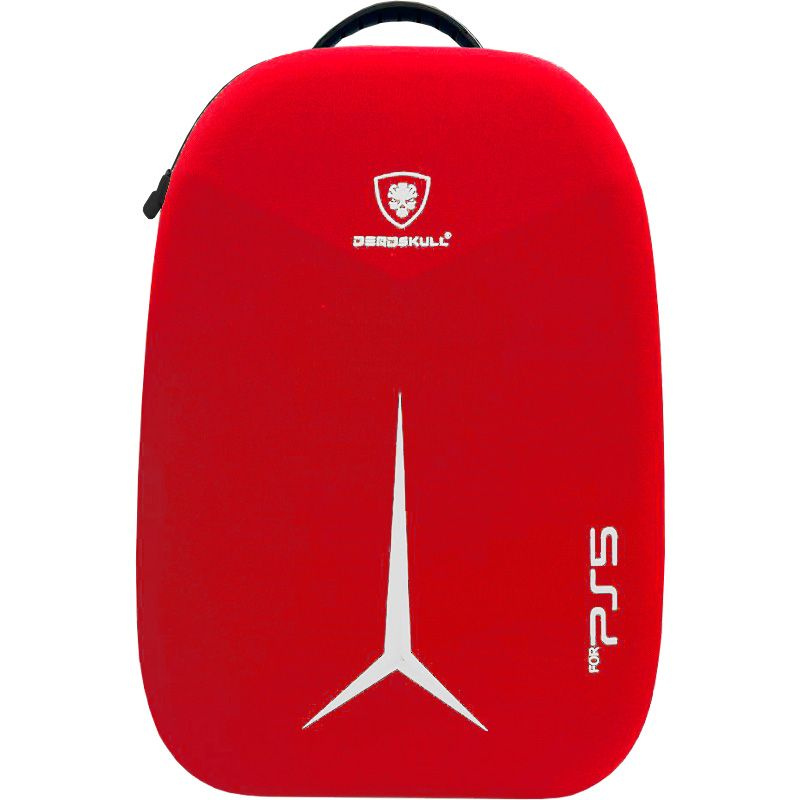 Рюкзак для консоли и геймпадов PS5 Dead Skull Red (красный) #1