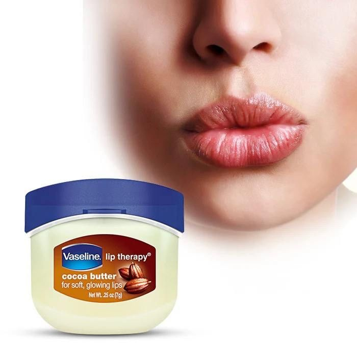 VASELINE lip care rosy lips ВАЗЕЛИН уход для губ с маслом шоколада #1