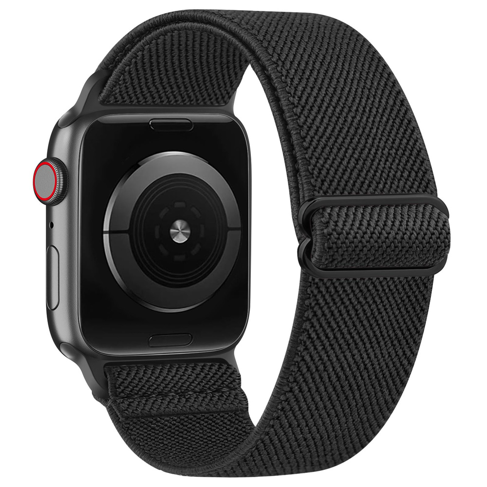 Нейлоновая эластичная лента для Apple Watch Series Ultra 9 8 7 6 5 4 3 2 SE, спортивный дышащий ремешок #1