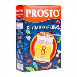 Крупа Кукурузная в пакетах для варки ТМ "PROSTO"/500 гр. 5 пачек  #1