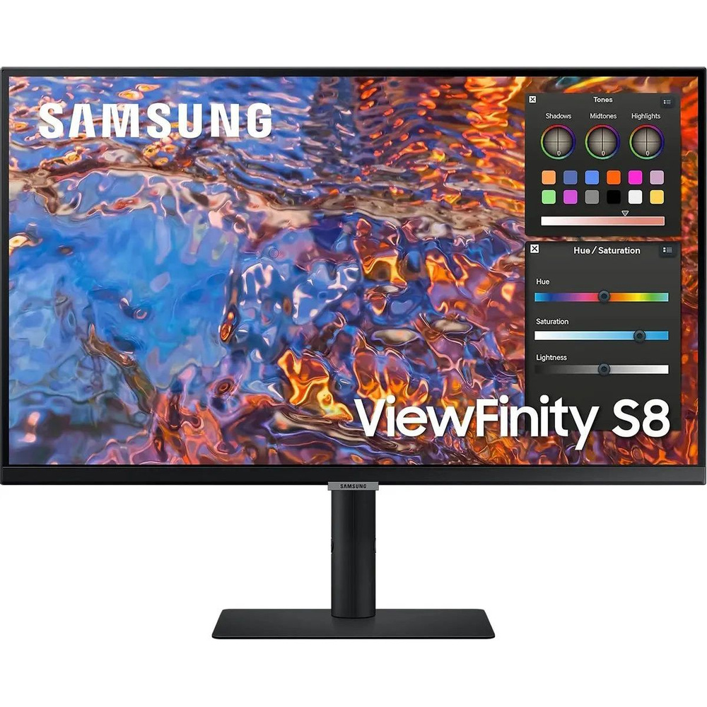 Samsung 27" Монитор ViewFinity S8 S27B800PXI (LS27B800PXIXCI), черный #1