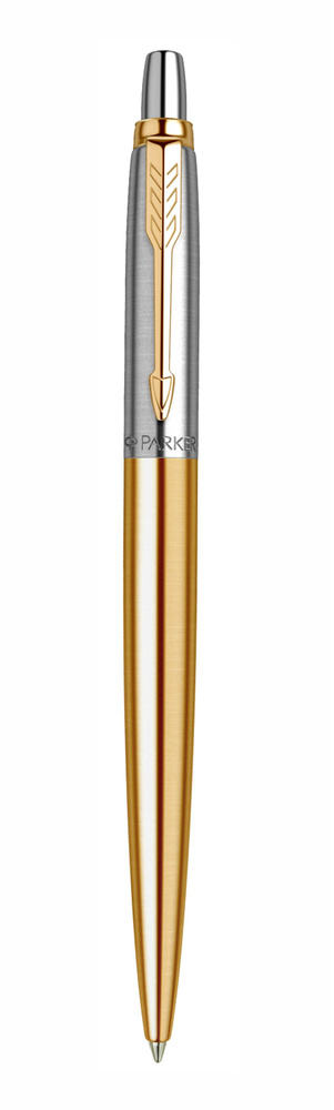 Шариковая ручка Parker Jotter 70th Anniversary St.Stee Gold GT, стержень: M, цвет чернил: синий в подарочной #1