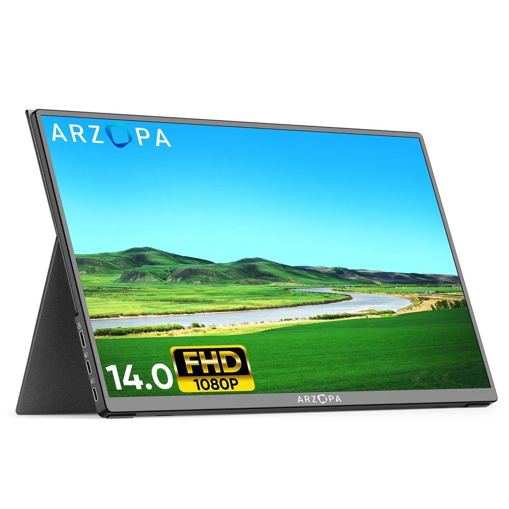 ARZOPA 14" Монитор A1 Gamut Slim, черный #1