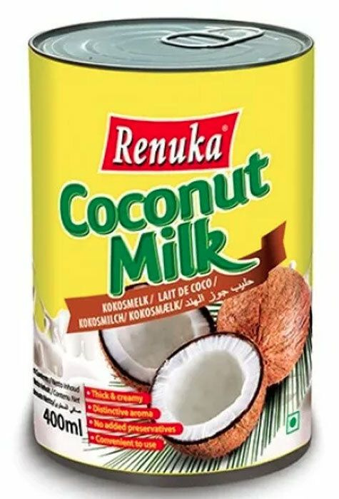 Молоко растительное кокосовое Renuka Coconut Milk (жирность 17%), 0,4 л  #1