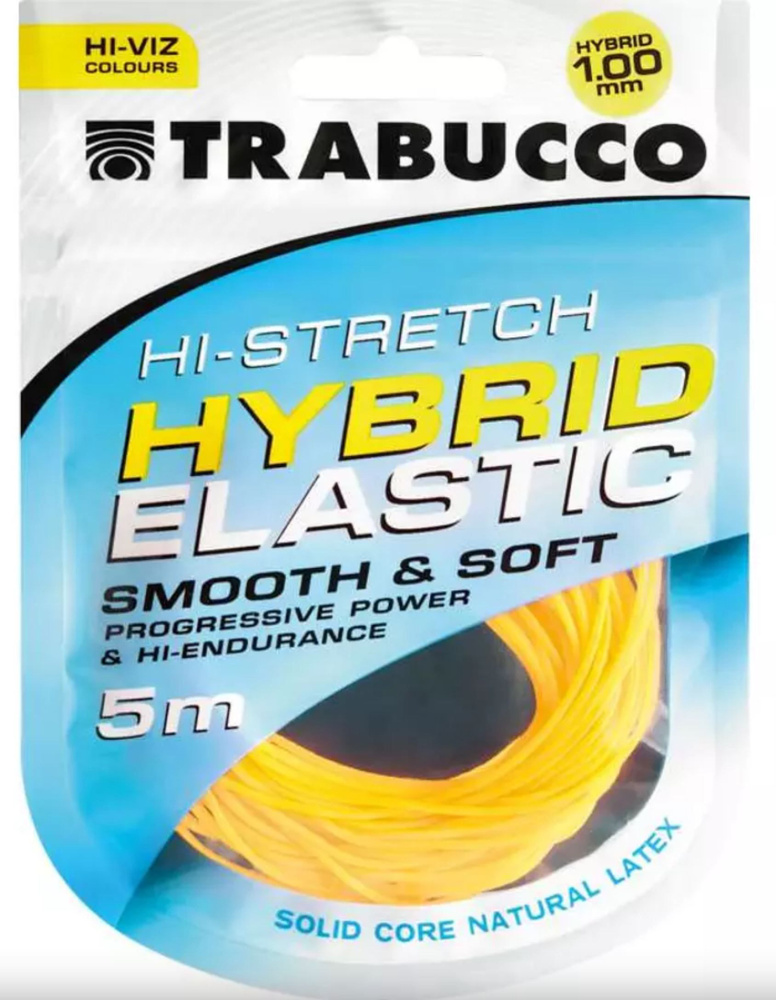 Резина амортизатор штекерная TRABUCCO HYBRID ELASTIC HI-STRETCH 1.00mm 5.0Mt.  #1