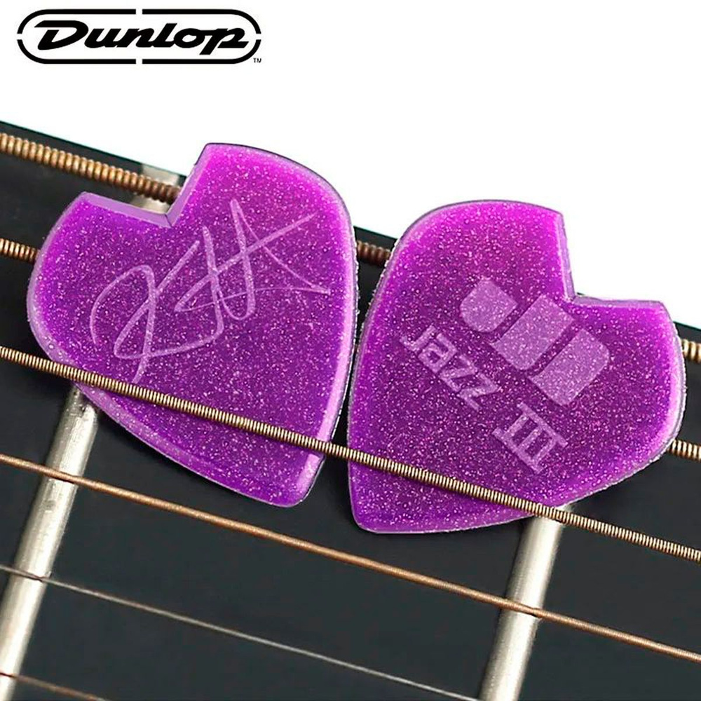 47PKH3NPS Kirk Hammett Jazz III Медиаторы, 6шт, толщина 1.38мм, Dunlop #1