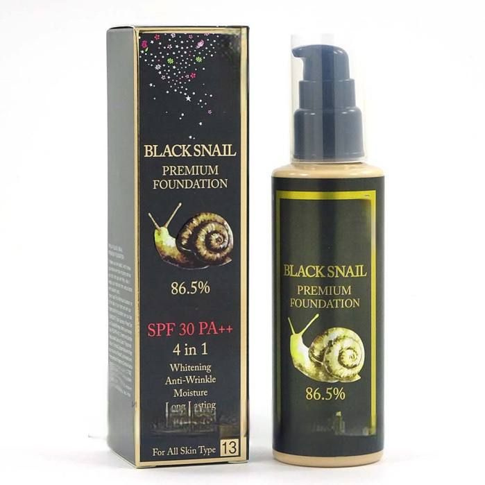 Крем тональный U Black Snail Premium Foundation 86.5% (тон № 13) #1