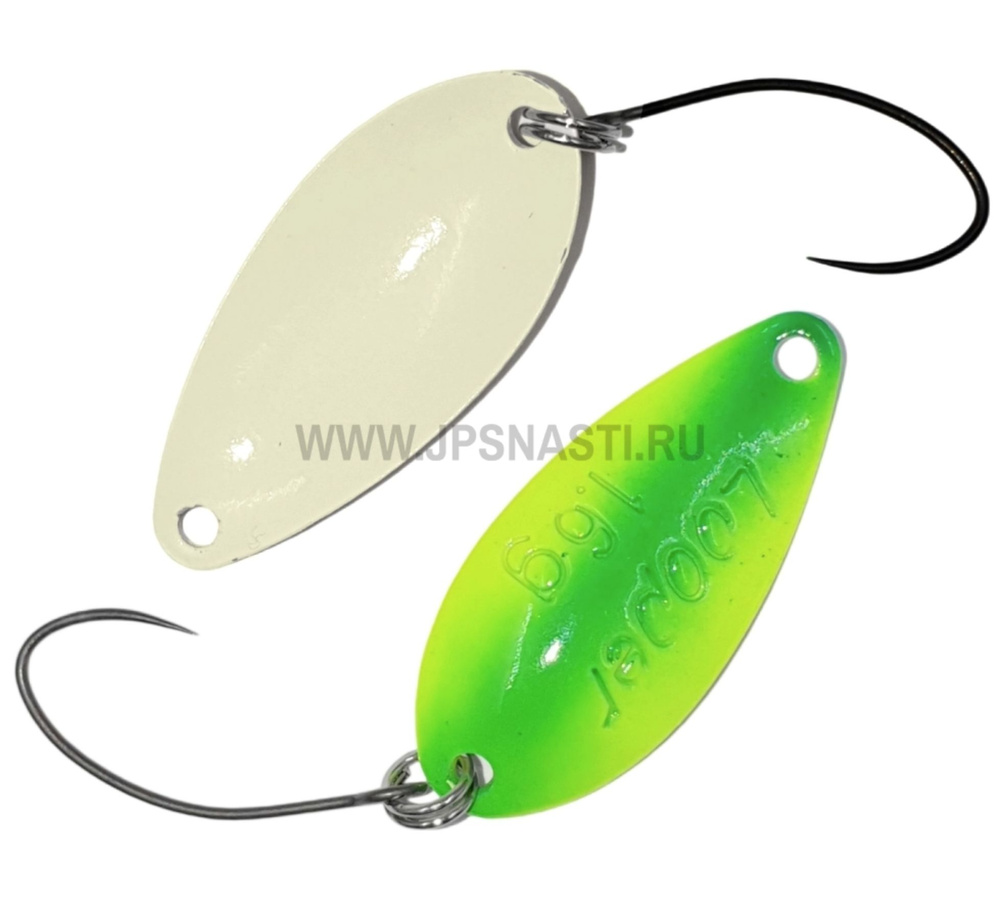 Блесна Mukai Looper Plus, 1.6 г, Metallic Green Pearl #1