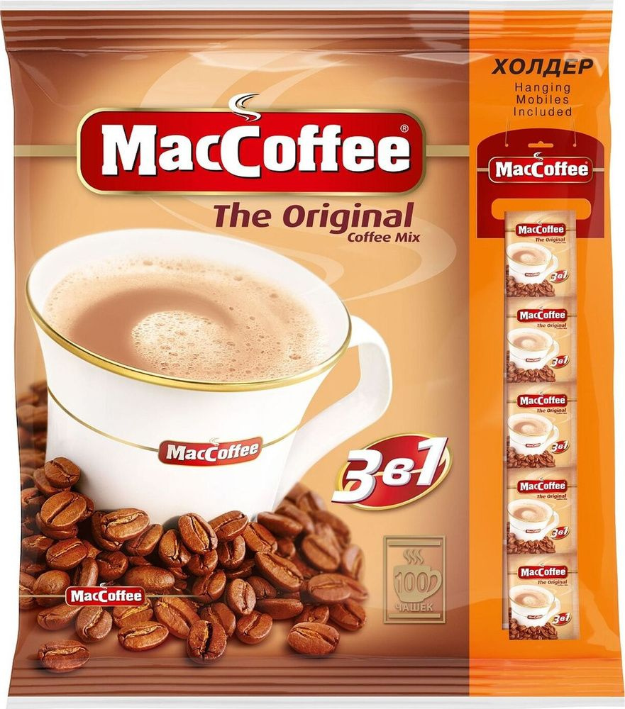 Кофейный напиток MacCoffee Оригинал, 20г*100шт #1