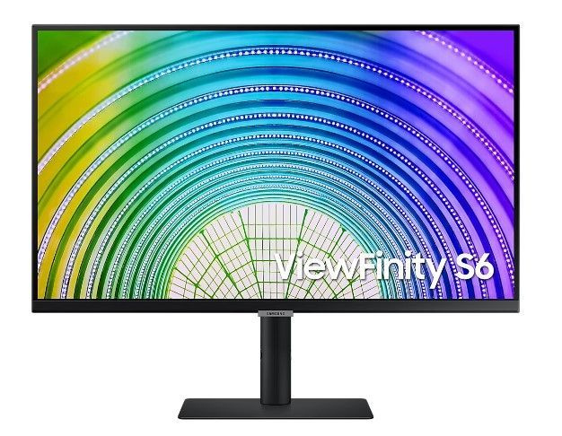 Samsung 27" Монитор ViewFinity S6 LS27A600UUIXCI, черный #1