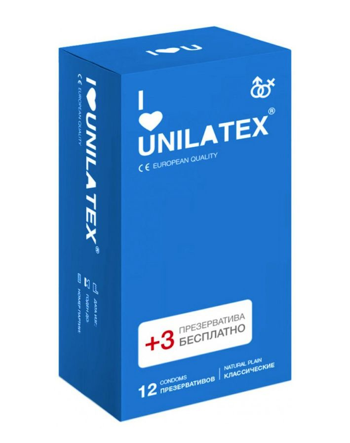 Презервативы Unilatex NATURAL PLAIN #1