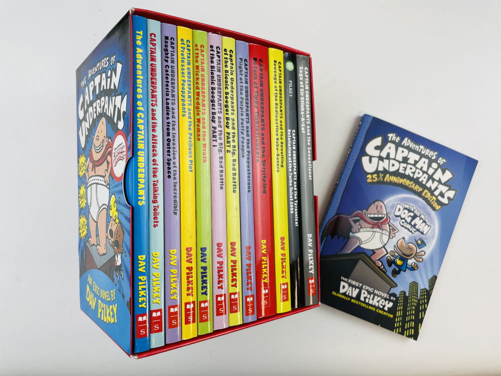 Captain Underpants, Set of 14 books | Pilkey Dav #1