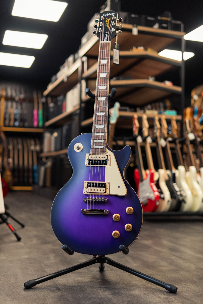 Электрогитара EPIPHONE LES PAUL CLASSIC WORN PURPLE #1