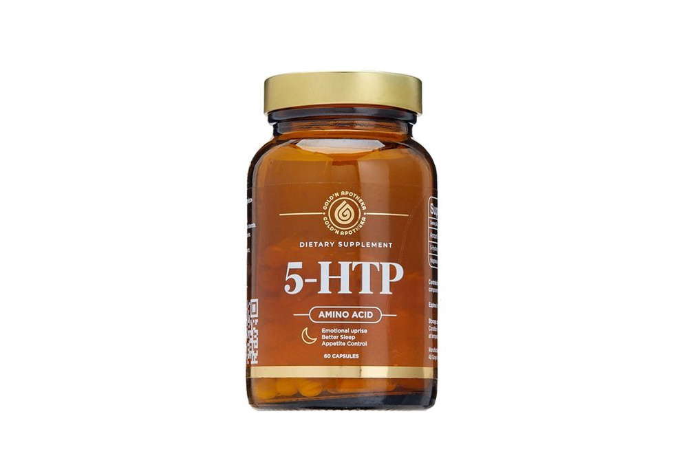 5-HTP с магнием Gold n Apotheka 100 мг в таблетках, 60 мл #1