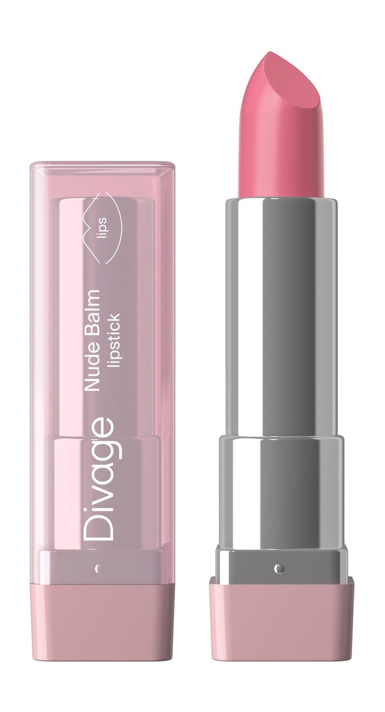 DIVAGE Помада-бальзам для губ Nude Balm Lipstick, 3,8 г, 01 #1