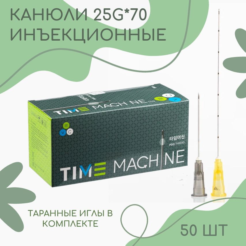 Канюля для контурной пластики 50шт/уп, 25g х 70mm #1