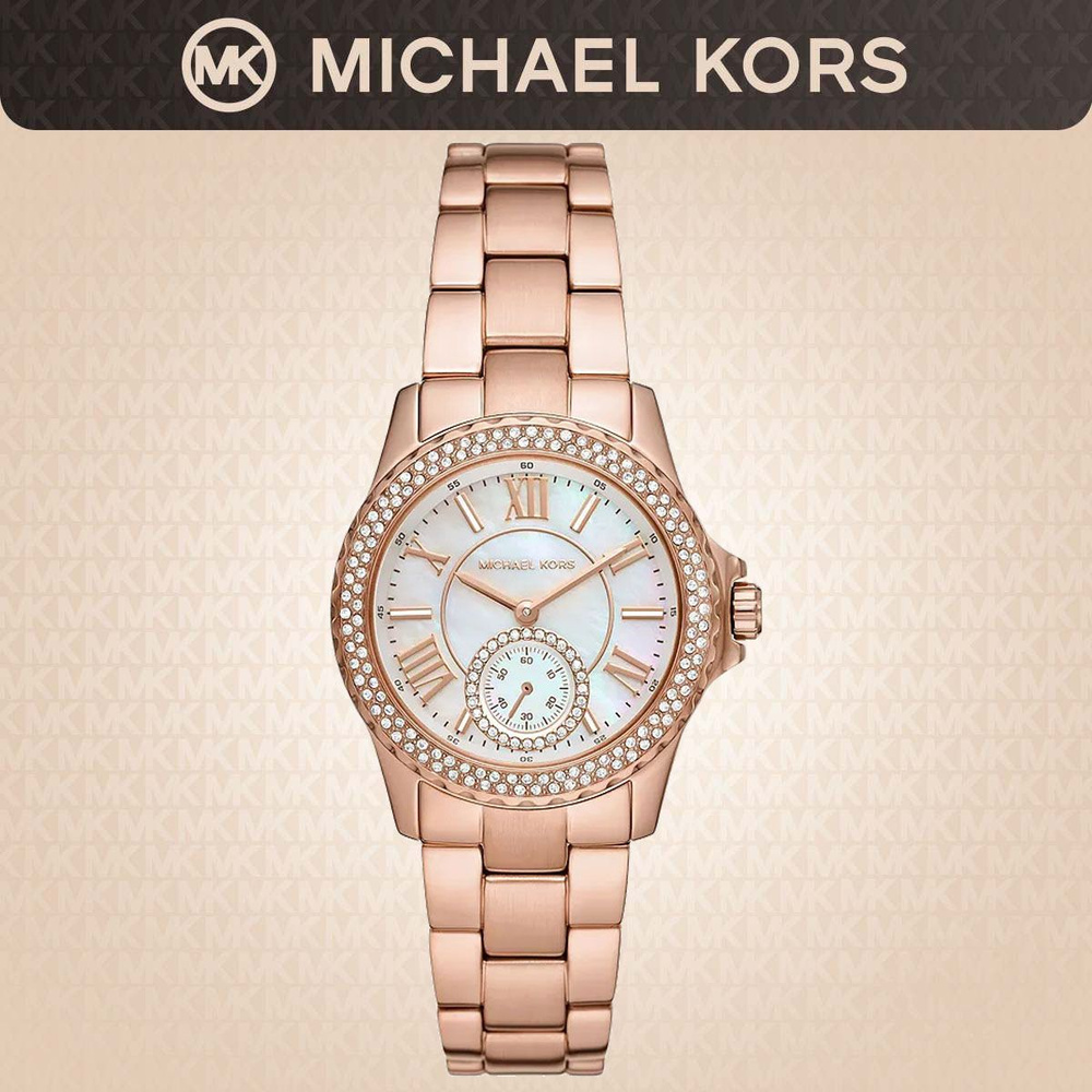 Наручные часы Michael Kors MK7364. Часы наручные женские кварцевые классические Майкл Корс. Со стрелками, #1