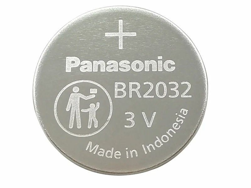 Батарейка литиевая Panasonic BR2032 (3V) для биоса #1