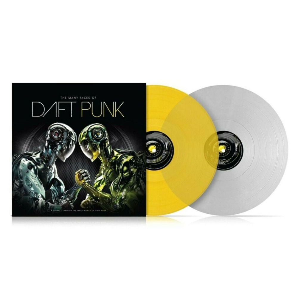 Виниловая Пластинка Various - The Many Faces Of Daft Punk Vinyl, Yellow Translucent, White Translucent #1