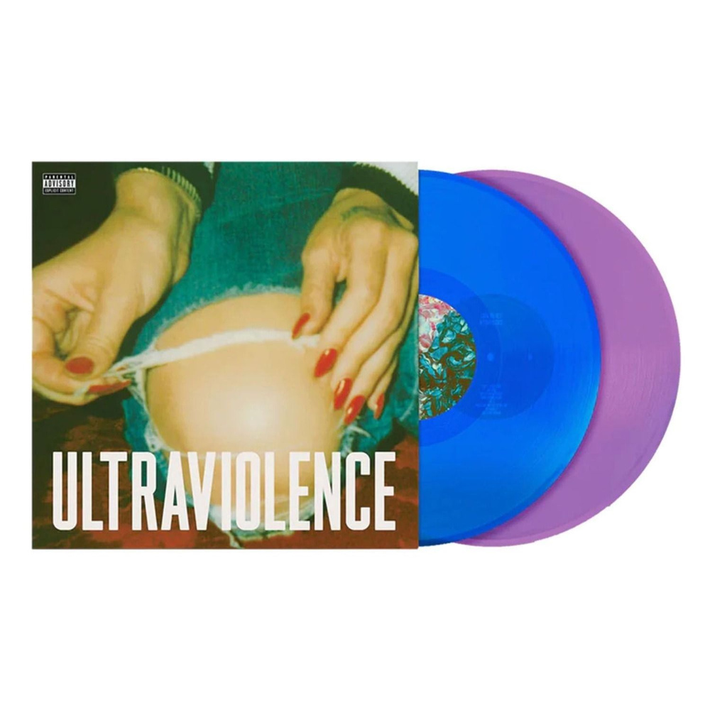 Виниловая Пластинка Lana Del Rey - Ultraviolence 2 Blue Translucent + Violet Opaque VINYL совершенно #1