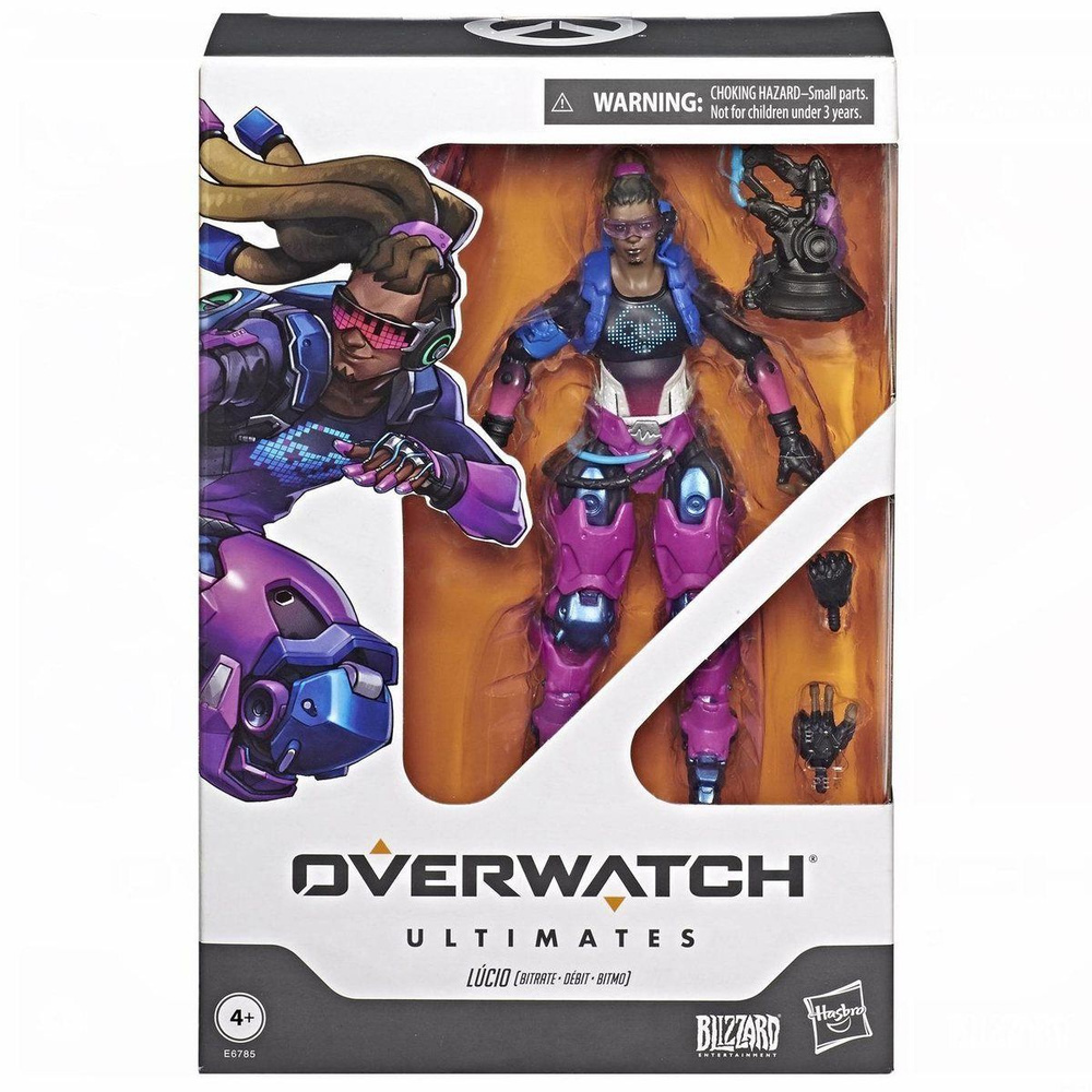 Hasbro фигурки Overwatch Ultimates Series Action Figures Lucio(Bitrate.Debit.Bitmo)-16cm;Overwatch фигурки #1