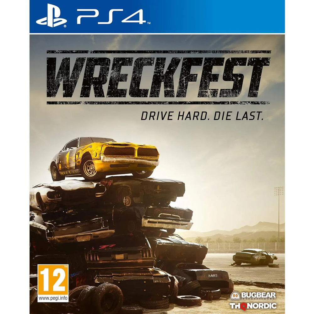 Игра Wreckfest PS4 (PlayStation 4, Русские субтитры) #1