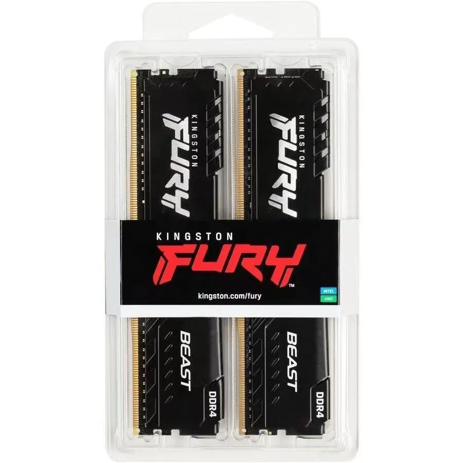 Kingston Fury Оперативная память Beast DDR4 3600 МГц 2x16 ГБ (KF436C18BBK2/32) #1