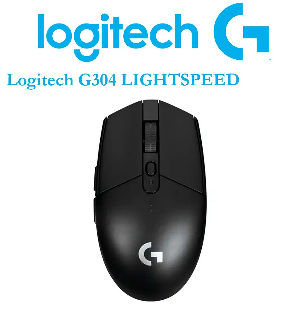 Мышь беспроводная Logitech G304 LIGHTSPEED 910-005286 черный #1